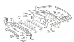 Carrosserie achterzijde