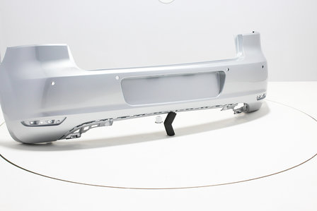 Rear Bumper +PDC Volkswagen Golf 6 REFLEXSILVER (LA7W)