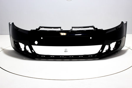 Front Bumper +PDC +Headlampwashers Volkswagen Golf 6 DEEPBLACK (LC9X)