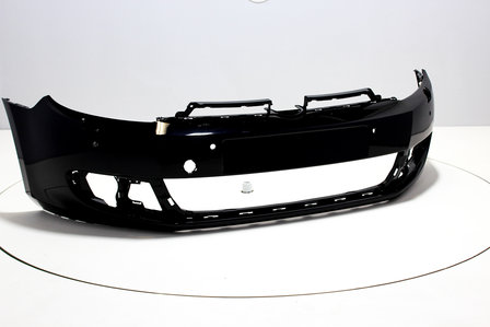 Front Bumper +PDC +Headlampwashers Volkswagen Golf 6 BRILJANTSCHWARZ (L041)