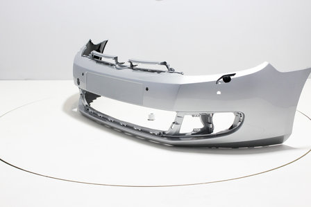 Front Bumper +PDC +Headlampwashers Volkswagen Golf 6 REFLEXSILVER (LA7W)