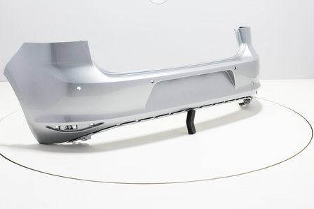 Rear Bumper +PDC Volkswagen Golf 7 REFLEXSILVER (LA7W)