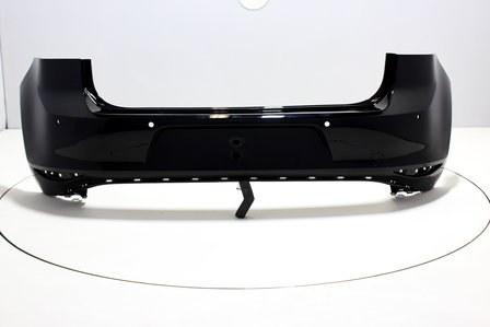 Rear Bumper +PDC Volkswagen Golf 7 DEEPBLACK (LC9X)