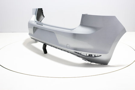 Rear Bumper Volkswagen Golf 7 REFLEXSILVER (LA7W)