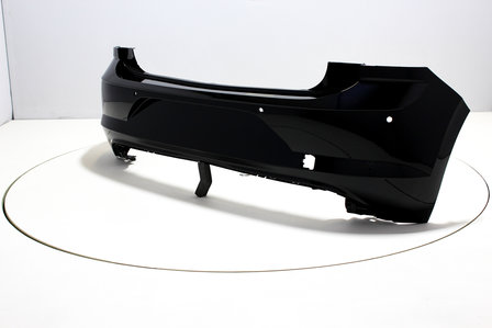 Rear Bumper +PDC Volkswagen Polo 2G DEEPBLACK (LC9X)