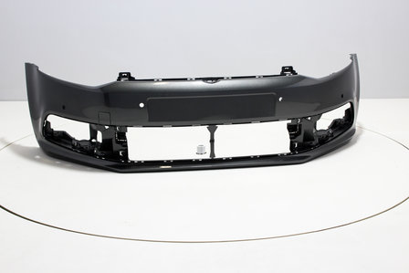 Front Bumper +PDC Volkswagen Polo 6C PEPPERGREY (LD7R)