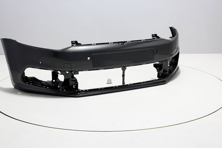 Front Bumper +PDC Volkswagen Polo 6C PEPPERGREY (LD7R)