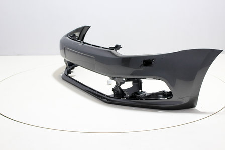 Front Bumper with headlamp washers Volkswagen Polo 6C PEPPERGREY (LD7R)