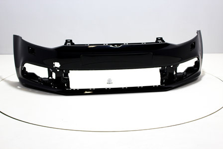 Front Bumper with headlamp washers Volkswagen Polo 6C DEEPBLACK (LC9X)