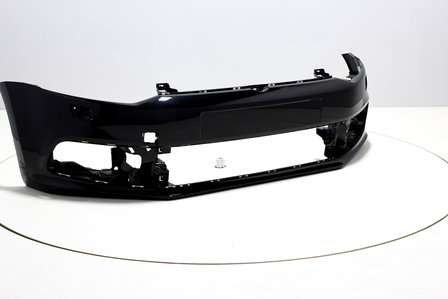 Front Bumper with headlamp washers Volkswagen Polo 6C DEEPBLACK (LC9X)