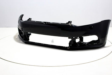 Front Bumper with headlamp washers Volkswagen Polo 6C DEEPBLACK (LC9X)