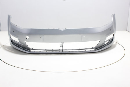 Front Bumper +PDC Volkswagen Golf 7 REFLEXSILVER (LA7W)