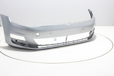 Front Bumper +PDC Volkswagen Golf 7 REFLEXSILVER (LA7W)