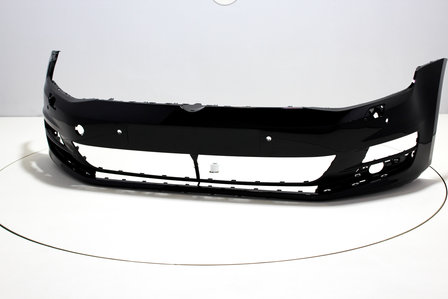 Front Bumper +PDC +Headlampwashers Volkswagen Golf 7 BRILJANTSCHWARZ (L041)