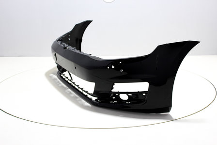 Front Bumper +PDC +Headlampwashers Volkswagen Golf 7 BRILJANTSCHWARZ (L041)