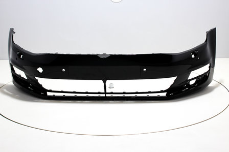 Front Bumper +PDC +Headlampwashers Volkswagen Golf 7 BRILJANTSCHWARZ (L041)