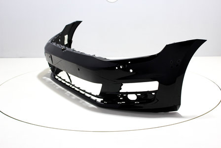 Front Bumper +PDC +Headlampwashers Volkswagen Golf 7 BRILJANTSCHWARZ (L041)