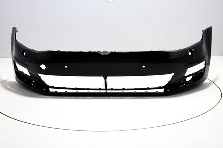 Front Bumper +PDC +Headlampwashers Volkswagen Golf 7 DEEPBLACK (LC9X)