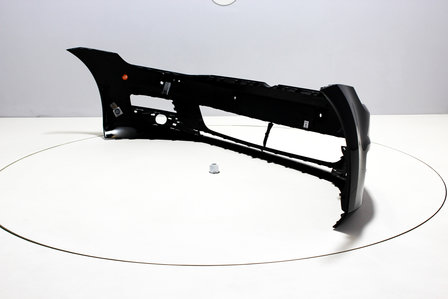 Front Bumper +PDC +Headlampwashers Volkswagen Golf 7 DEEPBLACK (LC9X)