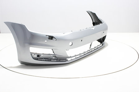 Front Bumper +PDC +Headlampwashers Volkswagen Golf 7 REFLEXSILVER (LA7W)