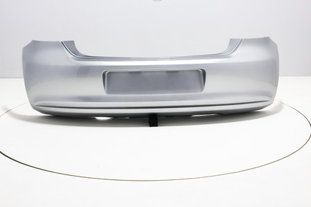 Rear Bumper Volkswagen Polo 6R REFLEXSILVER (LA7W)