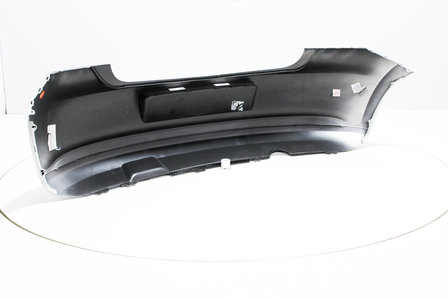 Rear Bumper Volkswagen Polo 6R REFLEXSILVER (LA7W)