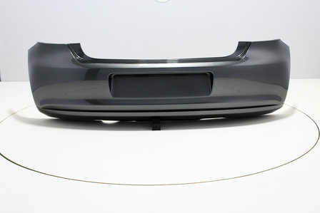 Rear Bumper Volkswagen Polo 6R PEPPERGREY (LD7R)