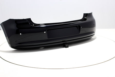 Rear Bumper +PDC Volkswagen Polo 6R DEEPBLACK (LC9X)