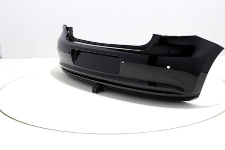 Rear Bumper +PDC Volkswagen Polo 6R DEEPBLACK (LC9X)