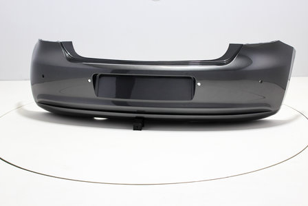 Rear Bumper +PDC Volkswagen Polo 6R PEPPERGREY (LD7R)