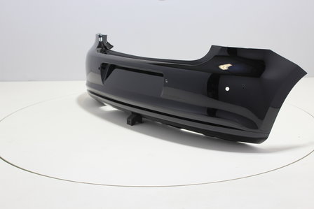 Paraurti posteriore +PDC +Foro di scarico Volkswagen Polo 6R DEEPBLACK (LC9X)