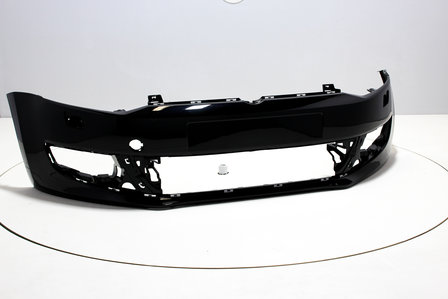 Front Bumper with headlamp washers Volkswagen Polo 6R DEEPBLACK (LC9X)