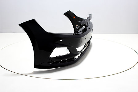 Front Bumper +PDC Volkswagen Polo 2G BRILJANTSCHWARZ (L041)