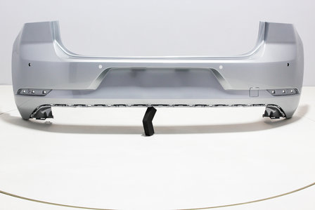 Rear Bumper +PDC Volkswagen Golf 7 REFLEXSILVER (LA7W)