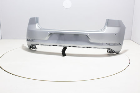 Rear Bumper +PDC Volkswagen Golf 7 REFLEXSILVER (LA7W)