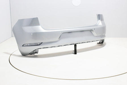 Rear Bumper +PDC Volkswagen Golf 7 REFLEXSILVER (LA7W)