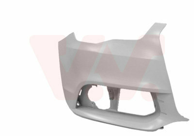 Front bumper right side Audi A1 EISSILBER (LX7W)