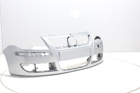 Front Bumper Volkswagen Polo 9N3 REFLEXSILVER (LA7W)