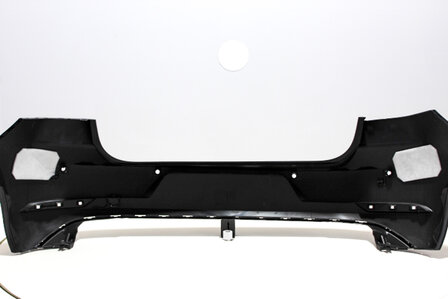 Rear Bumper +PDC Volkswagen Golf 7 DEEPBLACK (LC9X)