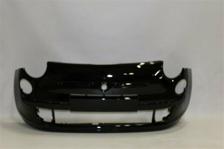 Front Bumper Fiat 500 NERO CARBONIO (876/B)