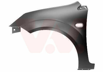 Spatbord linksvoor Ford Fiesta PANTHERBLACK