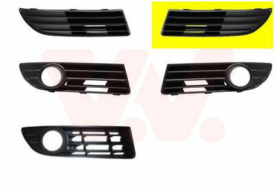 Voorbumpergrille links VOLKSWAGEN Polo 9N3