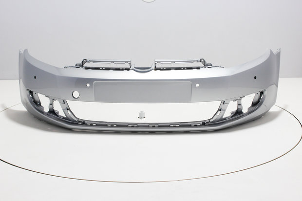 Front Bumper +PDC Volkswagen Golf 6 REFLEXSILVER (LA7W)