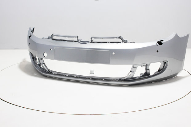 Front Bumper +PDC +Headlampwashers Volkswagen Golf 6 REFLEXSILVER (LA7W)