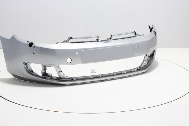 Front Bumper +PDC +Headlampwashers Volkswagen Golf 6 REFLEXSILVER (LA7W)