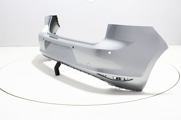 Rear Bumper +PDC Volkswagen Golf 7 REFLEXSILVER (LA7W)