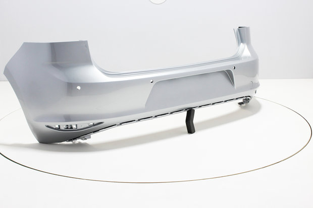 Rear Bumper +PDC Volkswagen Golf 7 REFLEXSILVER (LA7W)