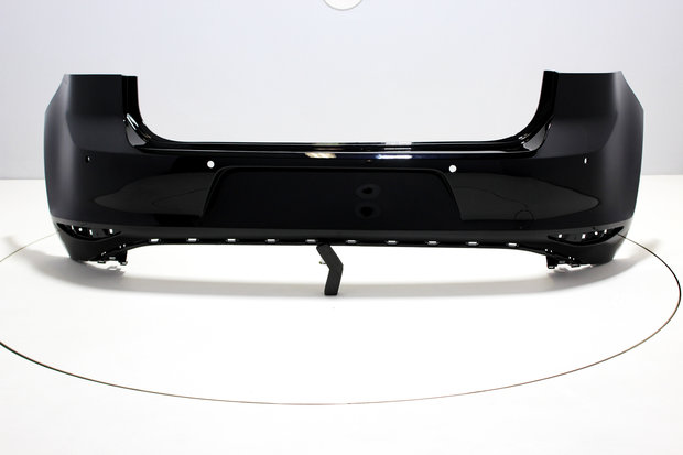 Rear Bumper +PDC Volkswagen Golf 7 DEEPBLACK (LC9X)