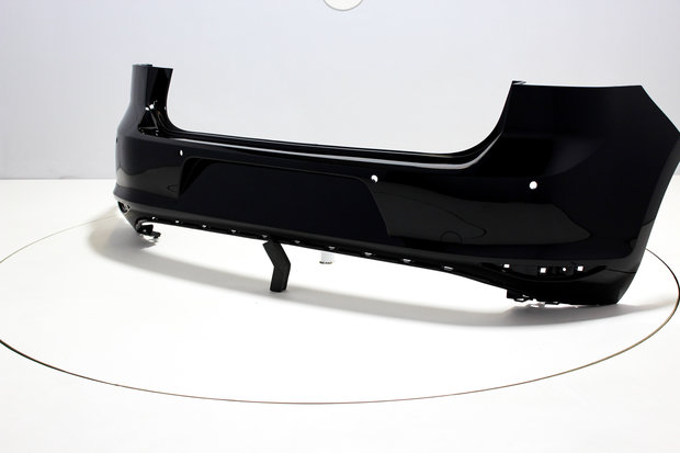 Rear Bumper +PDC Volkswagen Golf 7 DEEPBLACK (LC9X)