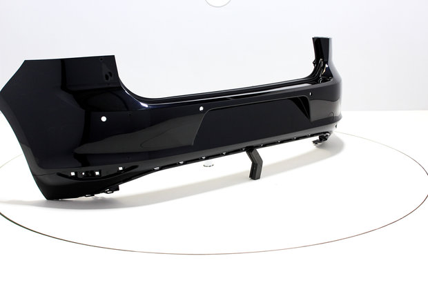 Rear Bumper +PDC Volkswagen Golf 7 DEEPBLACK (LC9X)